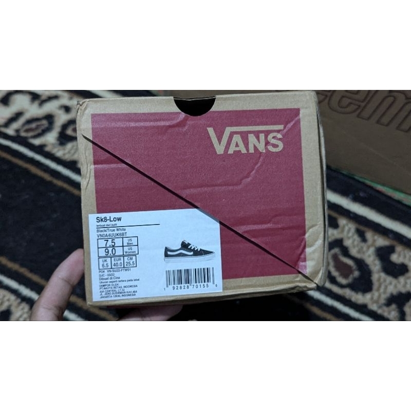 Vans Sk8 Low Resmi pt.Navya