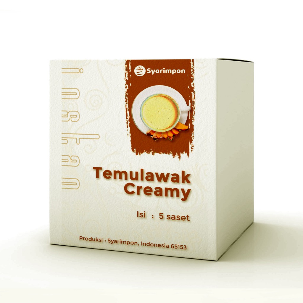 

Syarimpon Temulawak Bubuk Creamy 5 Sachet | Minuman Herbal Tradisional Foil 25g