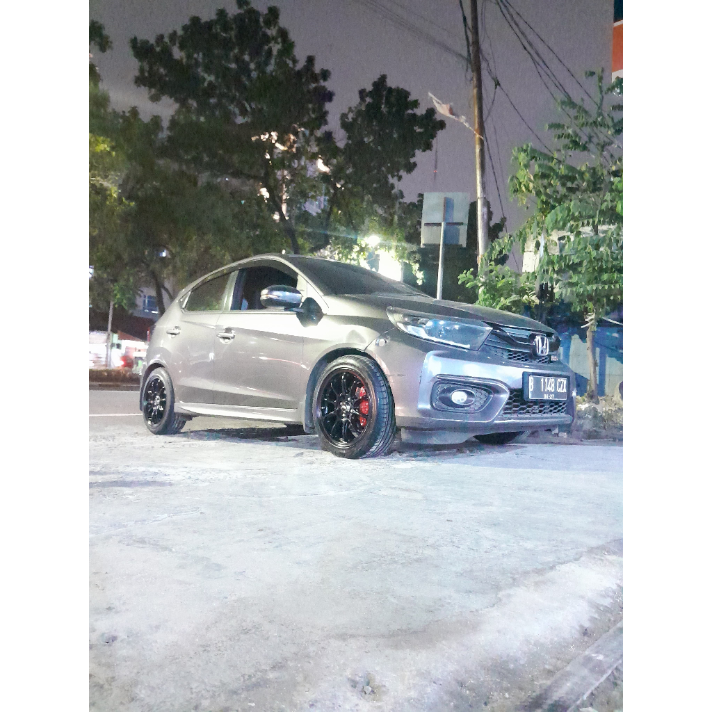PAKET VELG PLUS BAN ACCELERA 195 50 R16 UNTUK MOBIL BRIO USE VELG HSR FE03 RING 16