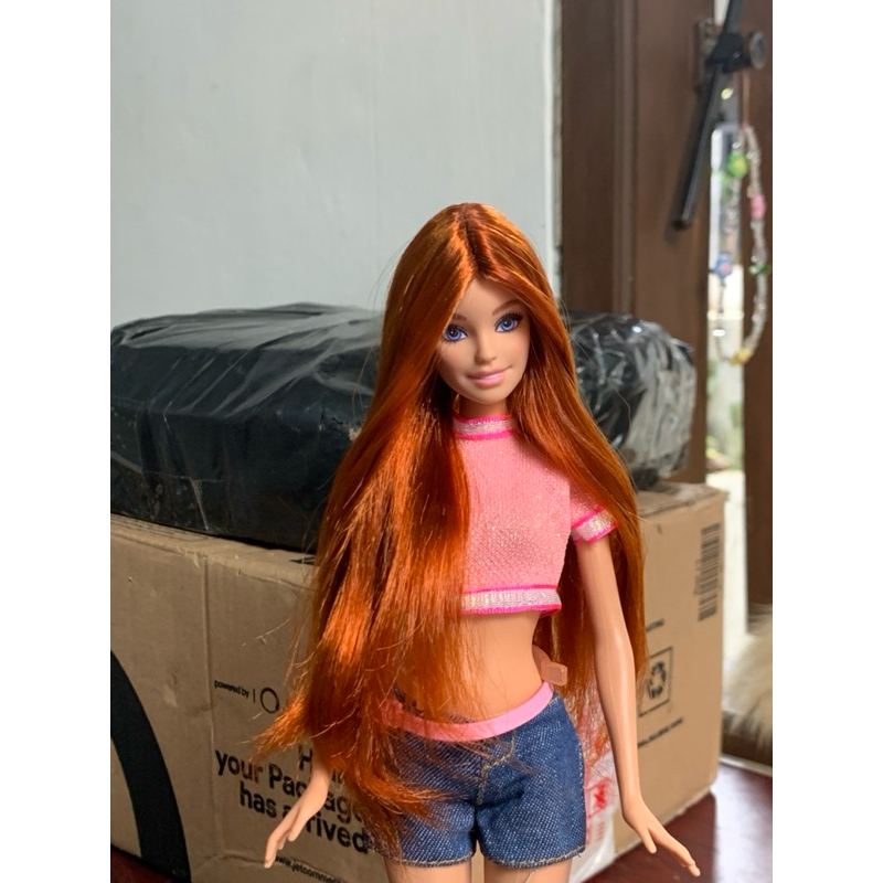 wig barbie PREMIUM barbie reroot barbie rambut barbie kepala barbie