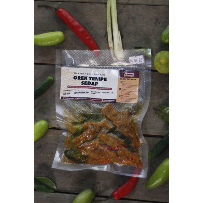 

Makanan Beku Siap Saji - Orek Tempe Sedap