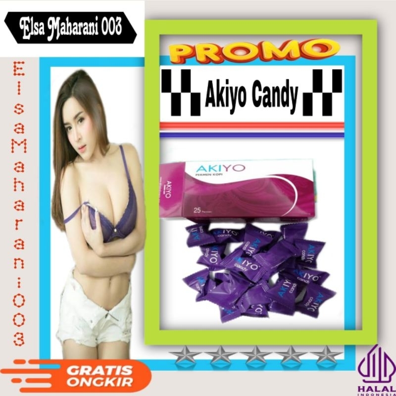

Permen Kopi Premium Pria Akiyo Candy Stamina Original 1 Box 25pcs