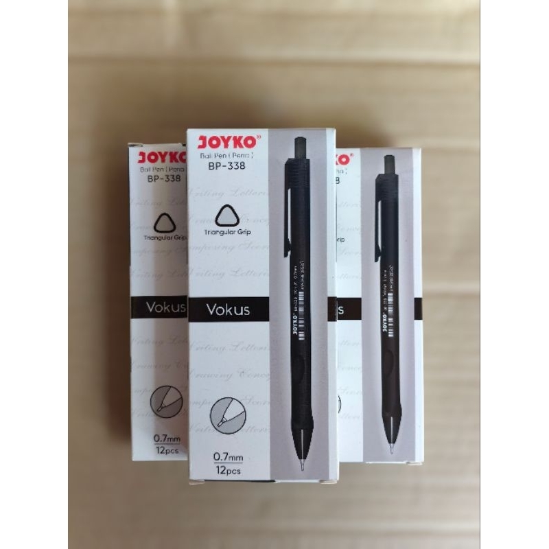 

PULPEN JOYKO VOKUS BP-388 0'7mm isi 12 pcs/pack