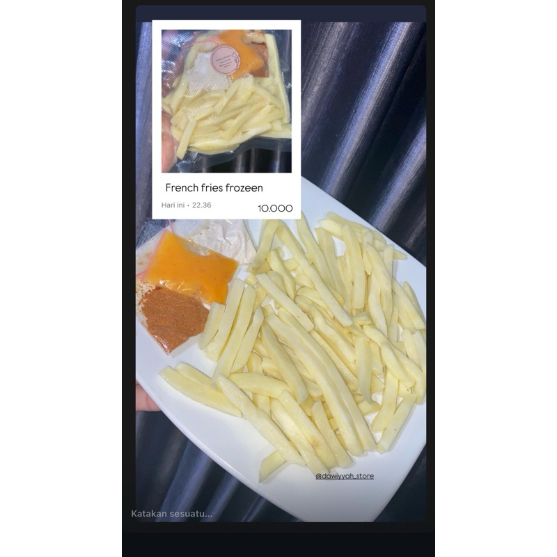 

Frozenn food FRENCH FRIES dari Dawiyyah Store