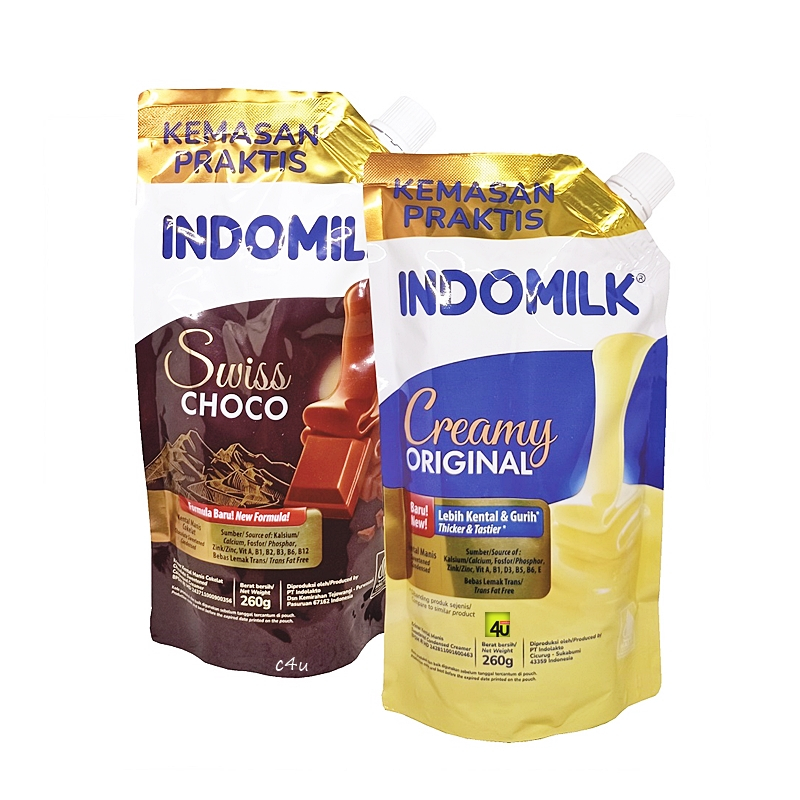 

Indomilk - Susu Kental Manis - 260g POUCH Kecil