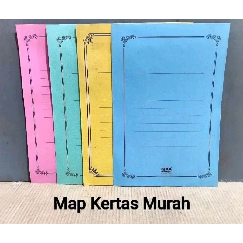 

(1PCS) Map Kertas Folio / Map