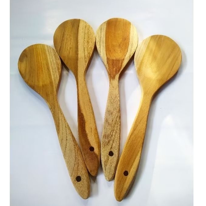 Centong kayu jati serbaguna /centong kayu jati / centong kayu anti lengket