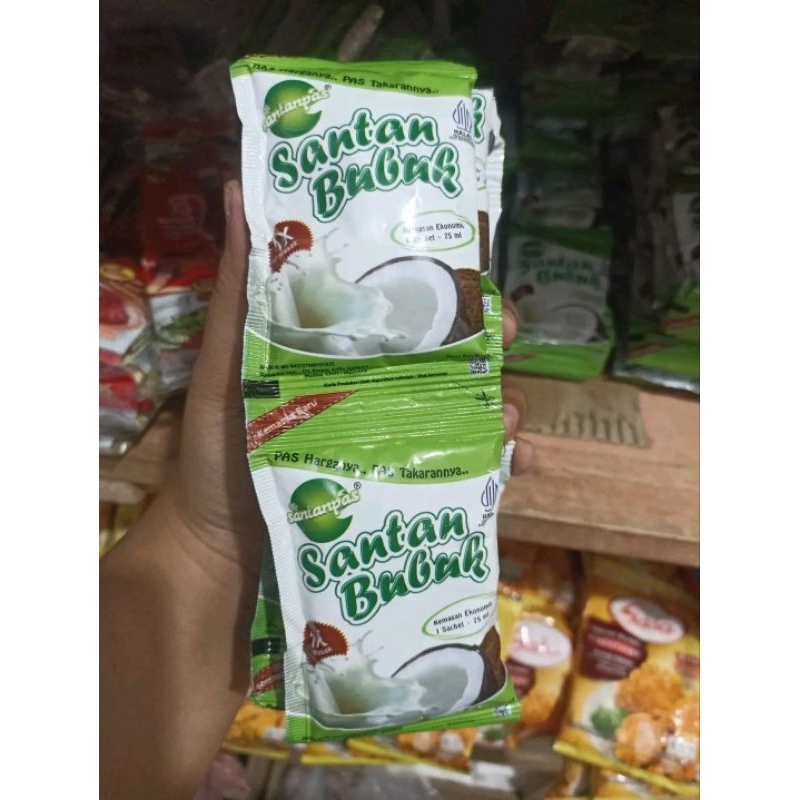

santan bubuk 10 pcs.