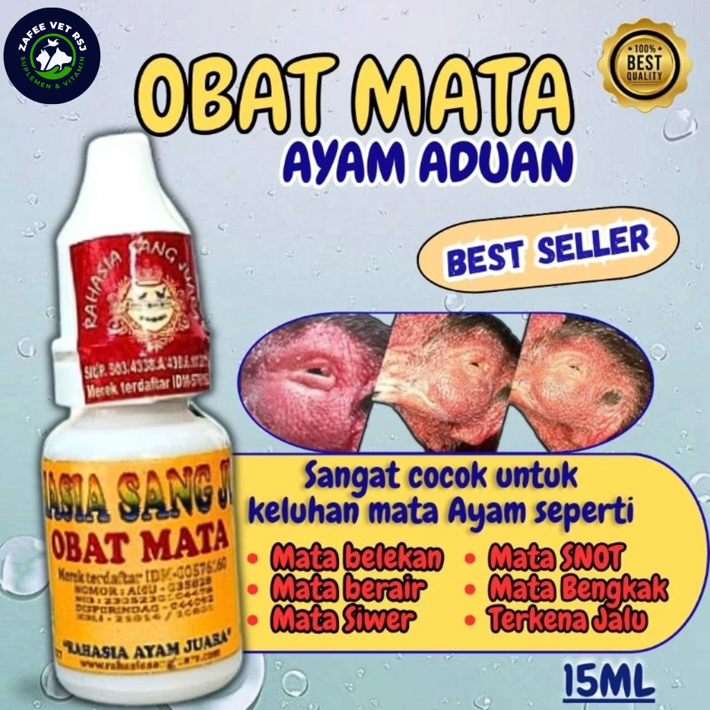 OBAT MATA AYAM BERAIR, BENGKAK DAN KATARAK 15ML