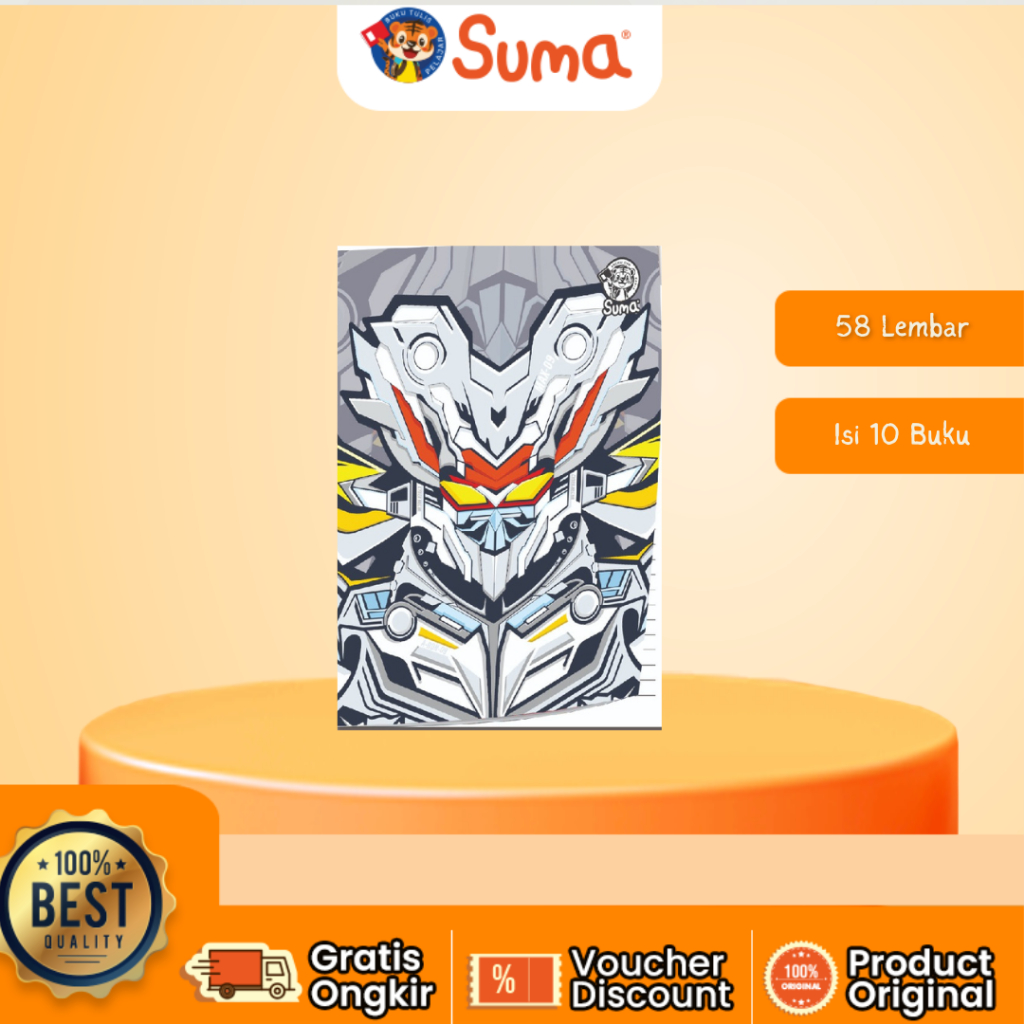 

Suma Buku Tulis Kecil - Robot