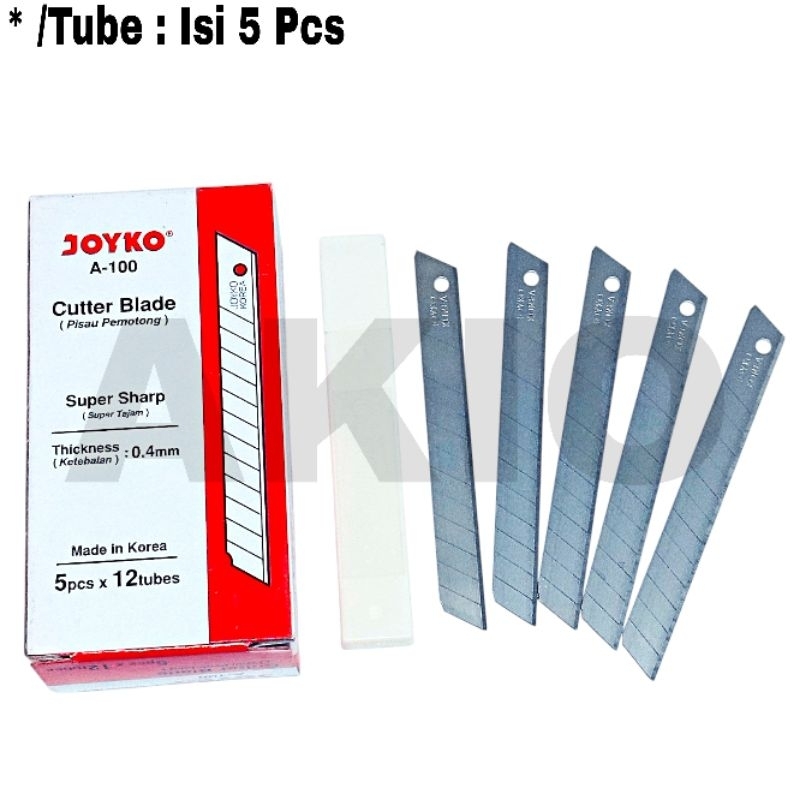 

Isi Cutter Kecil JOYKO A-100 Refill A100 Pisau Kater Murah