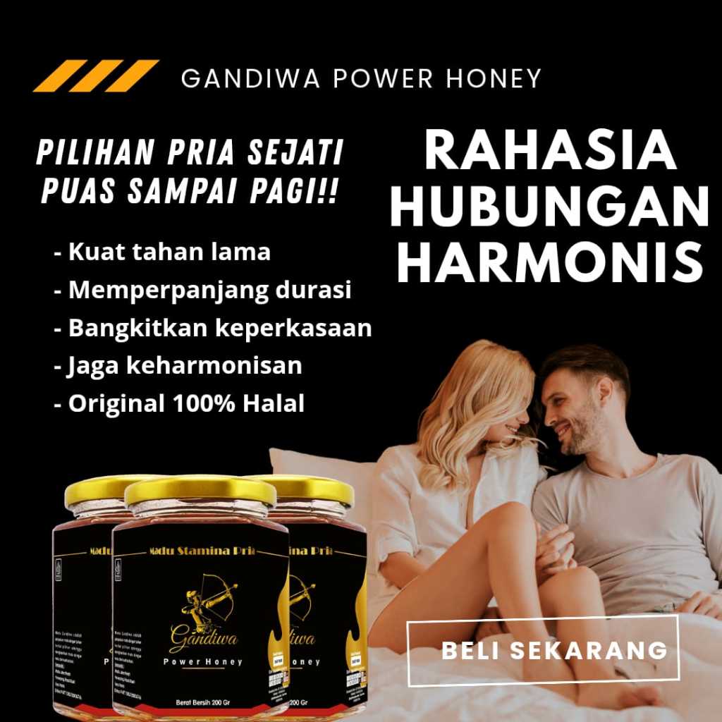 

200G GANDIWA POWER HONEY 100% ORIGINAL / Power Honey Original Stamina Terjaga Tahan Lama