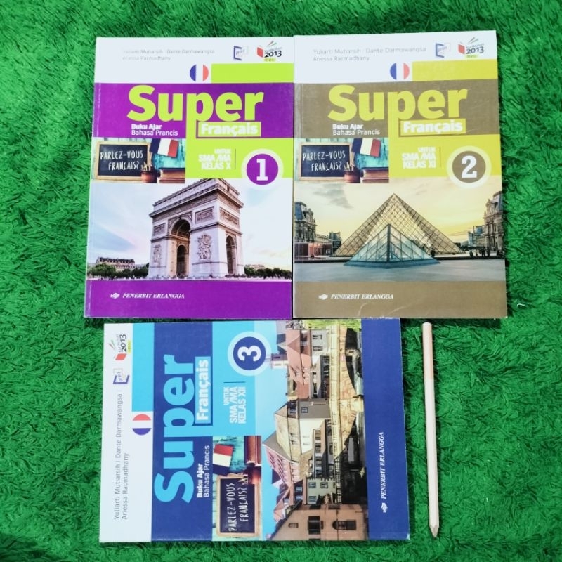 ORIGINAL BUKU SUPER FRANCAIS BAHASA PRANCIS KELAS 10 11 12 SMA/MA