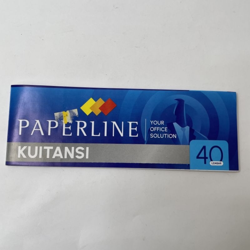 

buku kwitansi kuitansi 40 , 50 sheets lembar kecil tanggung besar paperline