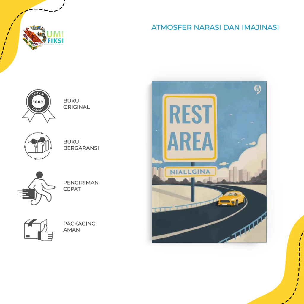 Buku Novel Rest Area - Niallgina - Gagasmedia - Bumifiksi