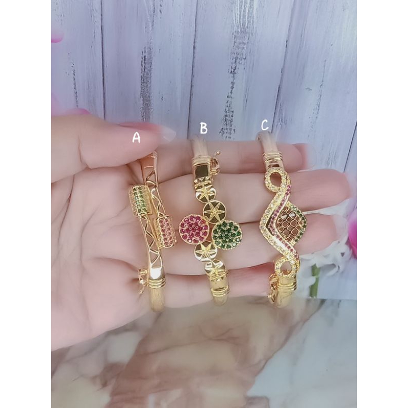 Gelang emas promo stok terbatas
