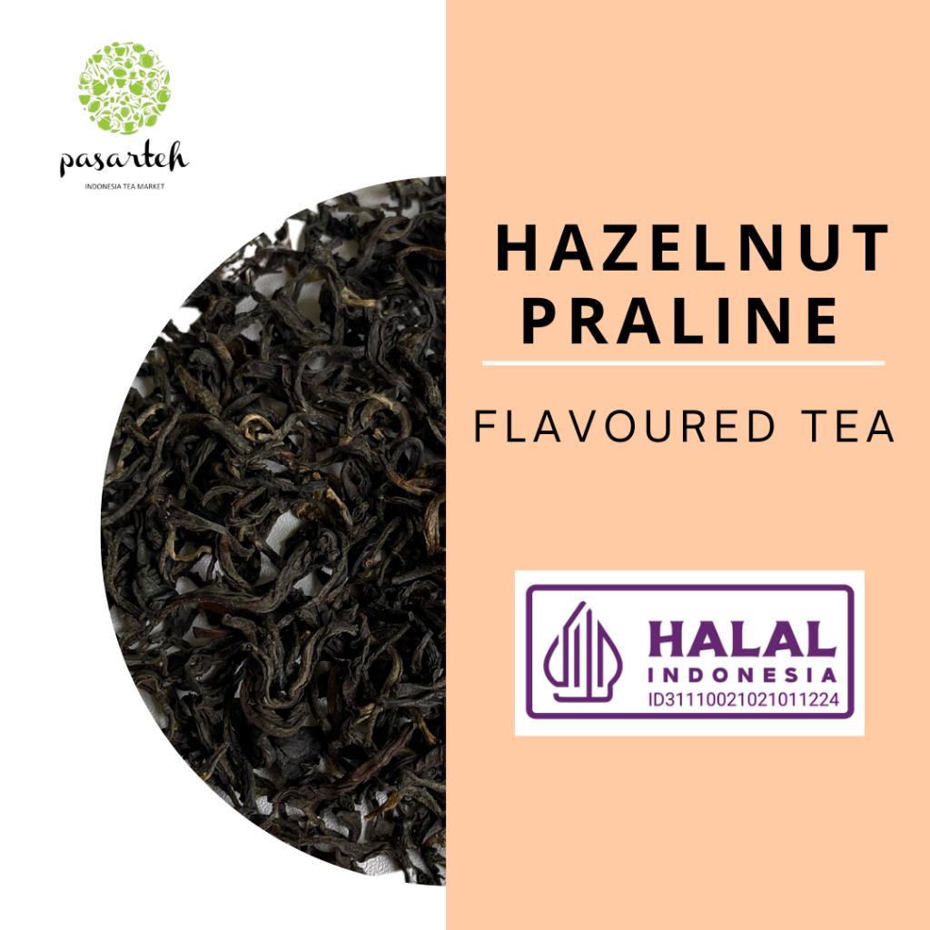 

[ pasarteh ] Hazelnut Praline Tea Leaves | Hazelnut Tea | Flavoured Tea