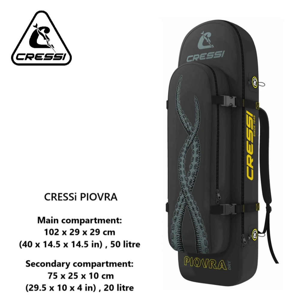 Cressi Long Fins Bag Piovra XL