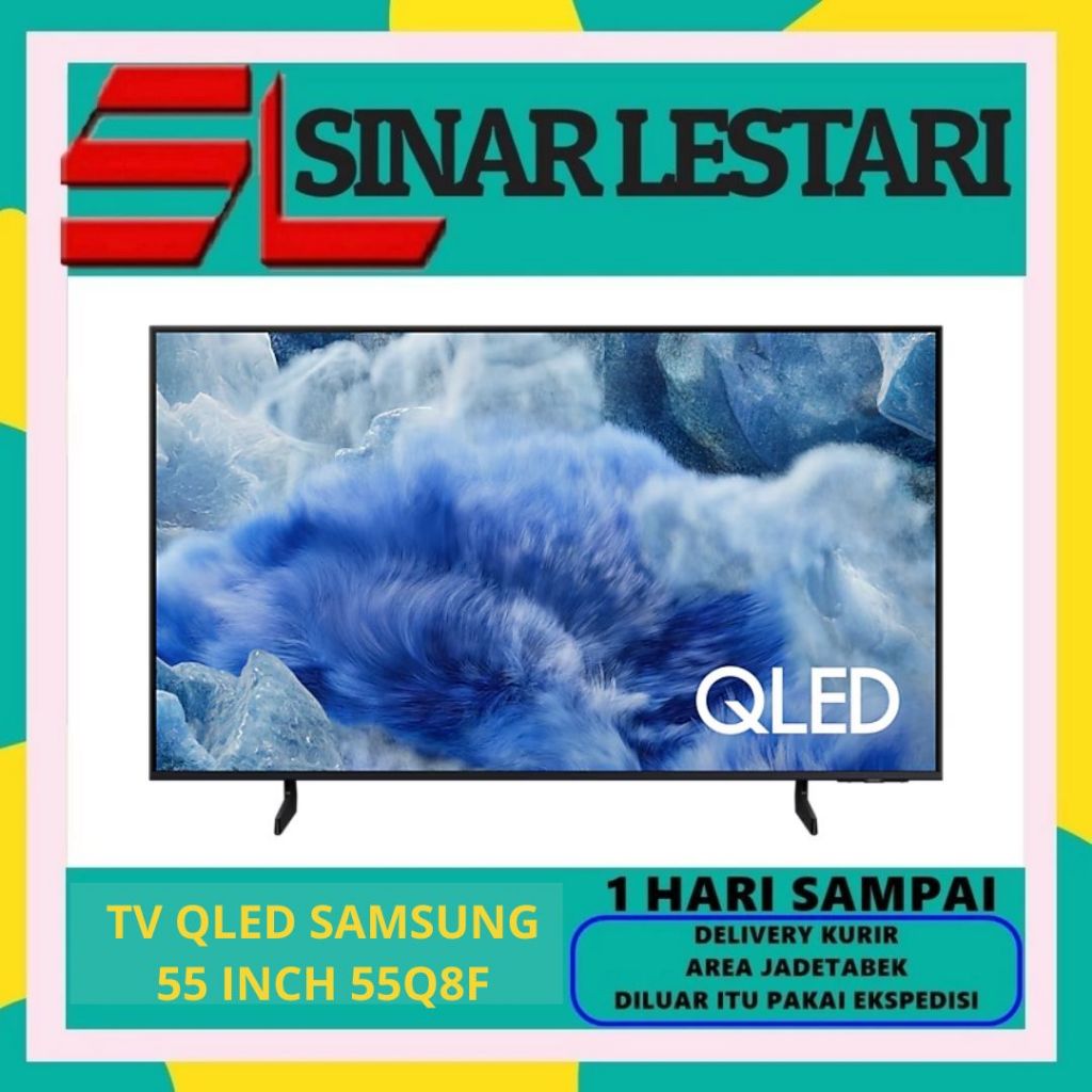 SAMSUNG 55Q8F QLED 4K 55 INCH VISION SMART TV QA55Q8FAAKXXD (2025)
