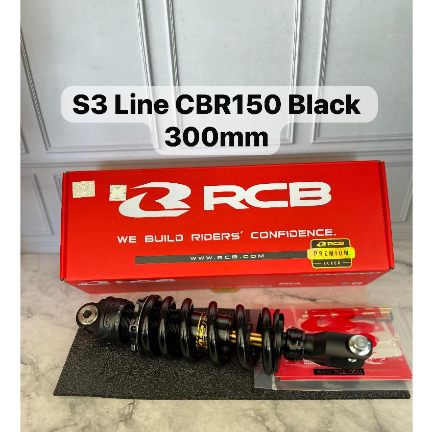 MonoShock Singel Shock Non Tabung RCB S3 LINE Untuk Motor Mx New,Mx King,Sonic,R15,Satria FU,CBR150 