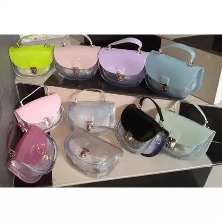 CnS 041 Jelly bag / fashion bag/ jelly bag gliter / jelly premium bag/ fashion mini/ tas pesta/konda
