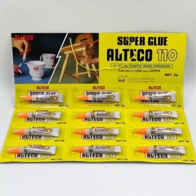 

1 PCS - Lem ALTECO 110 3gr super glue Original
