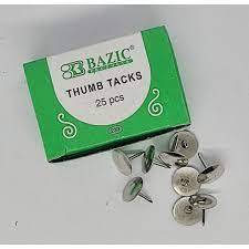 

Bazic - Paku Payung Mini Thumb Tacks isi 25pcs