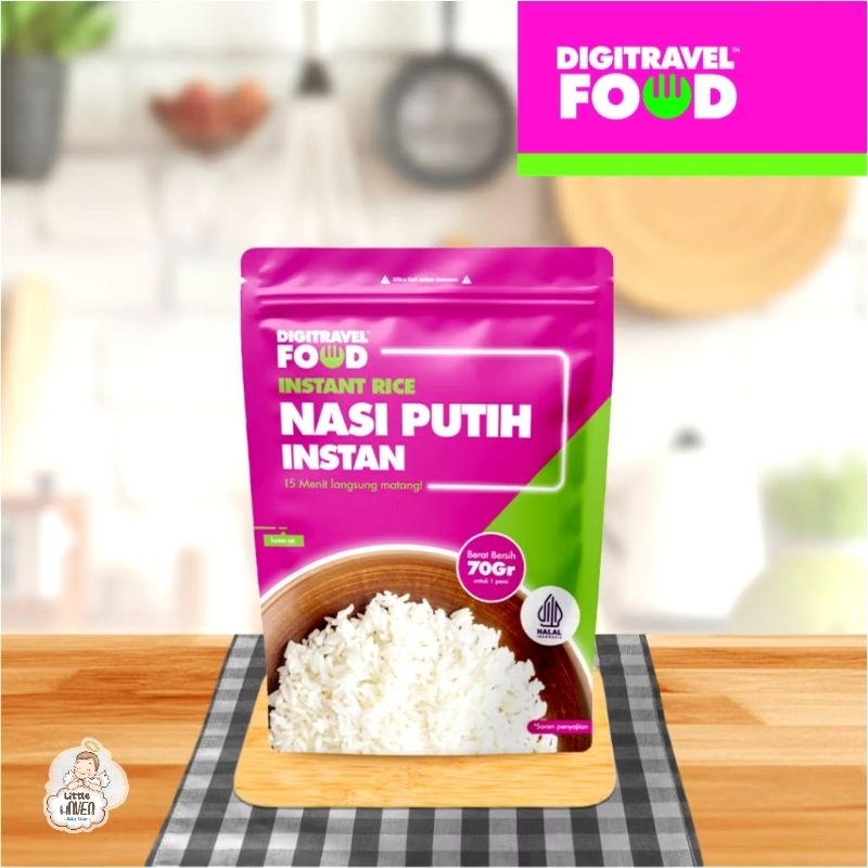 

DIGITRAVEL FOOD NASI PUTIH INSTANT 70GR