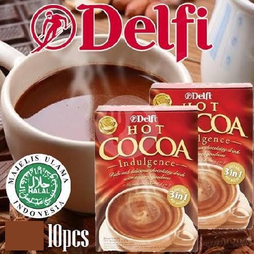 

DELFI Hot Cocoa Indulgence Renceng @25gr coklat hotcocoa minuman coklat