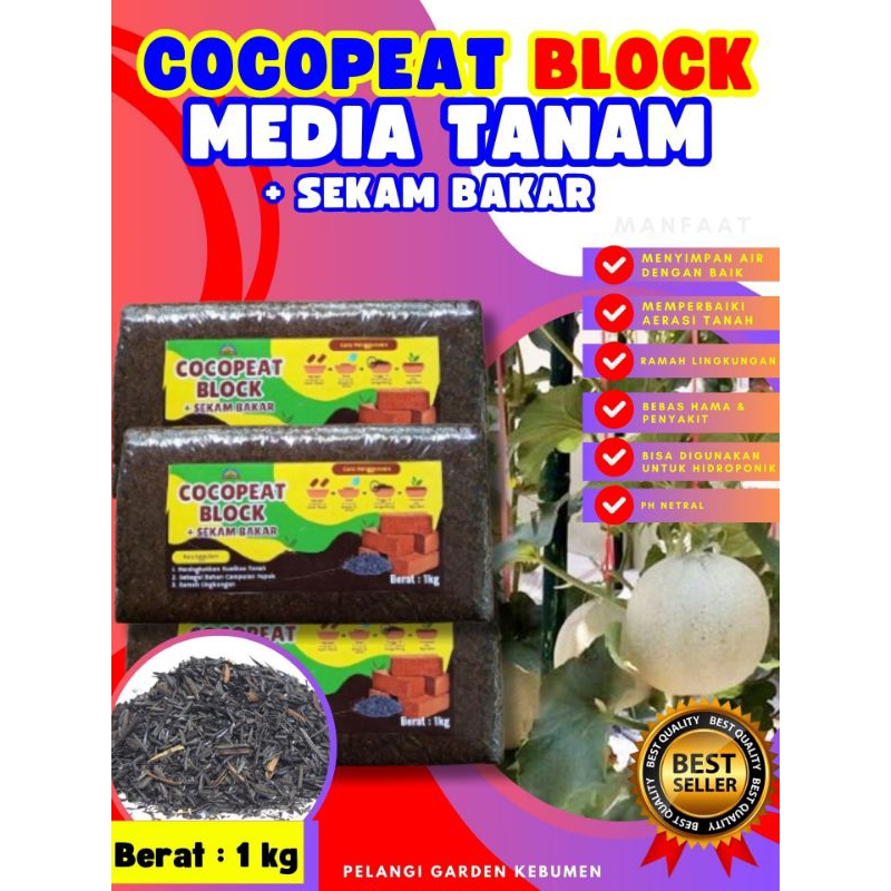 PALING LARIS  Cocopeat Kasar, Cocopeat Kering, Cocopeat Low Ec