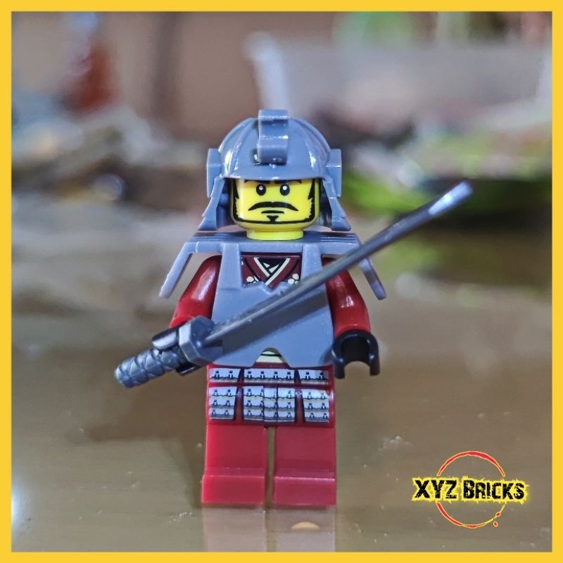 LEGO 8803-4 - Samurai Warrior Minifigure with Weapon