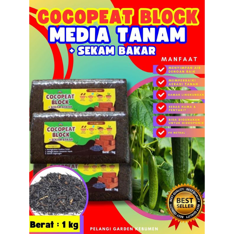 TERBAIK  Cocopeat Asia Tani, Cocopeat Alas Hamster