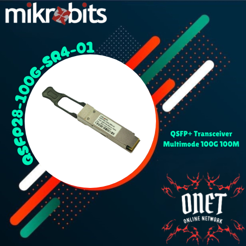 Mikrobits QSFP28-100G-SR4-01 QSFP+ Transceiver Multimode 100G 100M