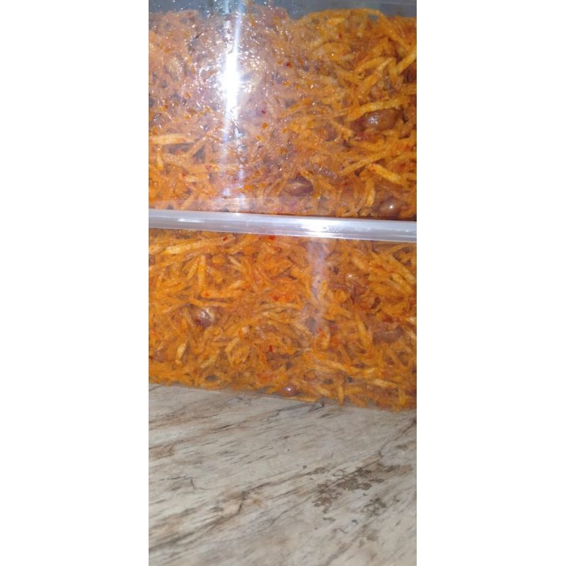 

sambal kentang kriuk