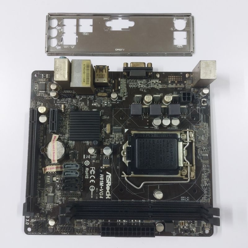 Mainboard Mini itx ASROCK H81M-VG4 Socket 1150 Support Gen4