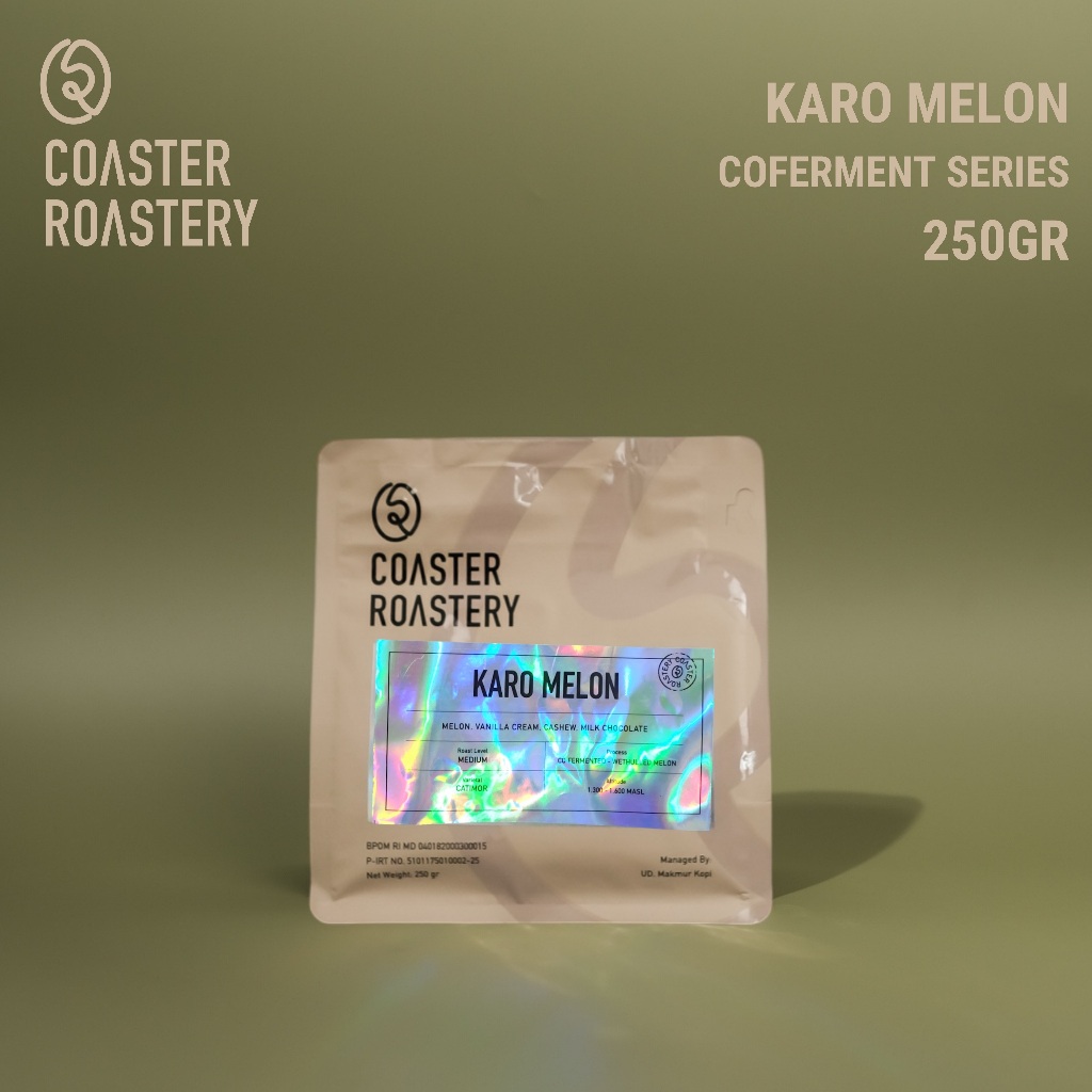 

ARABICA KARO MELON COFERMENT BIJI KOPI
