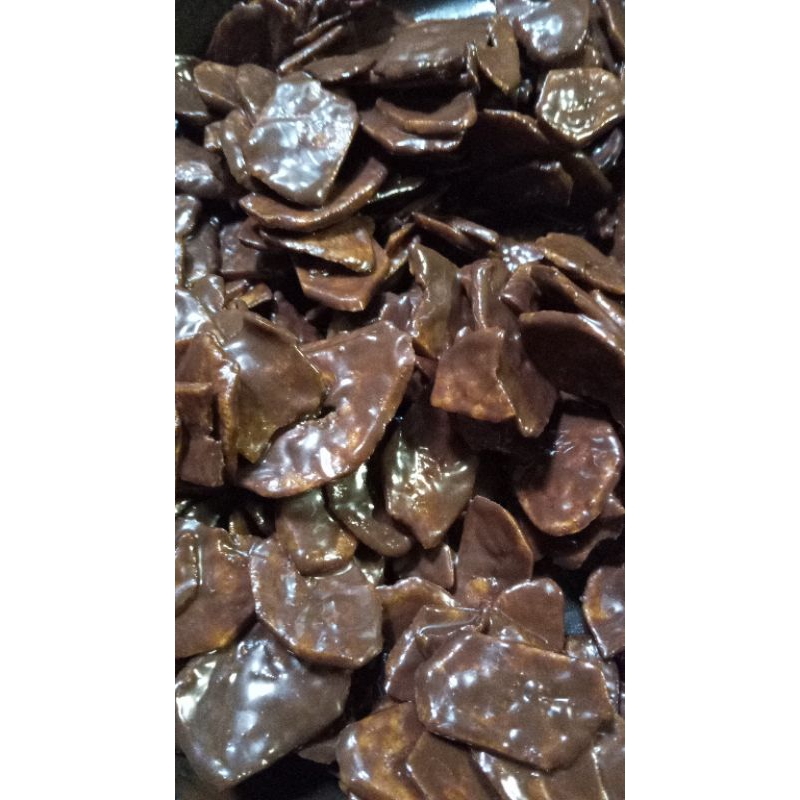 

Keripik Pisang Coklat/Keripik Pisang Coklat Lumer Kemasan 1000ml