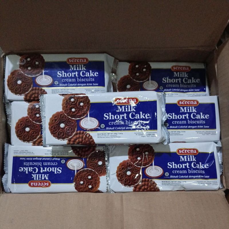 

SERENA MILK SHORT CAKE 225GR