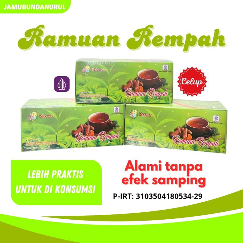 

TEH RAMUAN 9 REMPAH CELUP ISI 20PCS