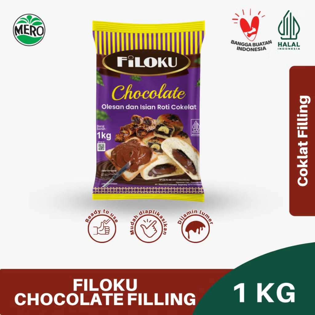 

Filoku Chocolate Filling Kemasan 1 kg