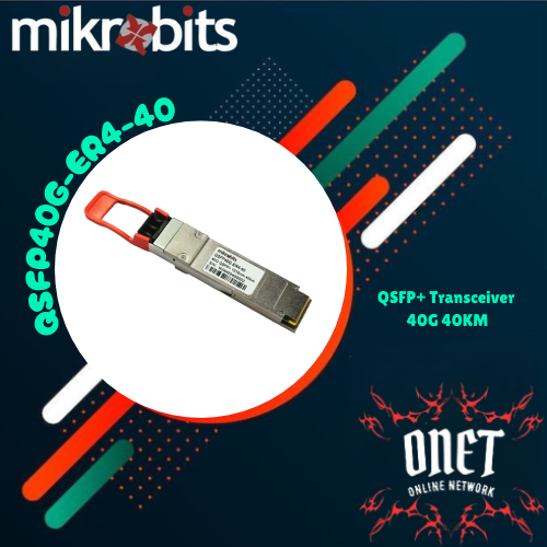 Mikrobits QSFP40G-ER4-40 QSFP+ Transceiver 40G 40KM
