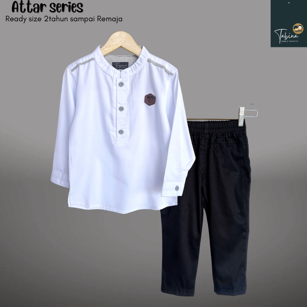 Diskon Setelan Kurta Koko Putih Anak Laki Laki Set Attar Katun Toyobo Usia 2 Hingga 14 Tahun Max Bb
