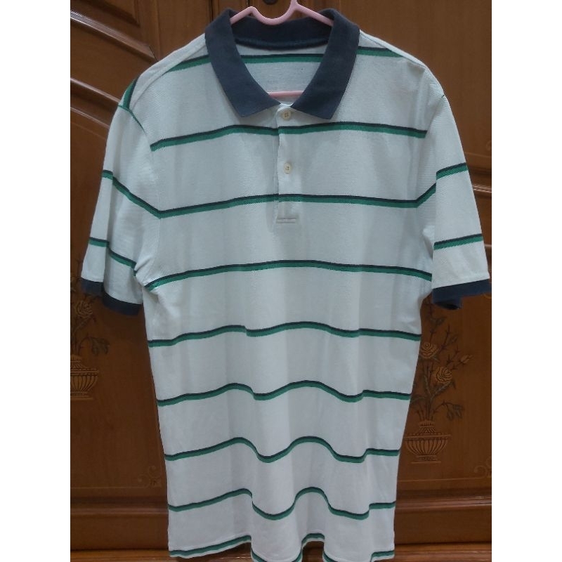 Preloved Polo Shirt Giordano L, Polo Shirt, Kaos Giordano