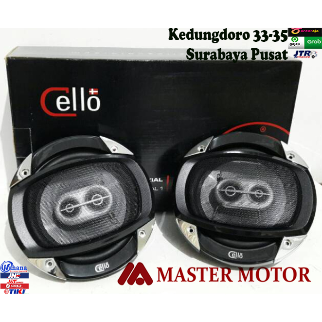 Speaker Mobil Cello 6.5" 3way COAXIAL 1 - Audio Mobil 6,5 inch 3 Way