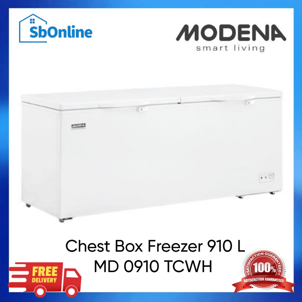 Modena MD 0910 TCWH Chest Freezer 910 L - Peti Pembeku Lemari Pendingin - Freezer Box Frozen Food, D
