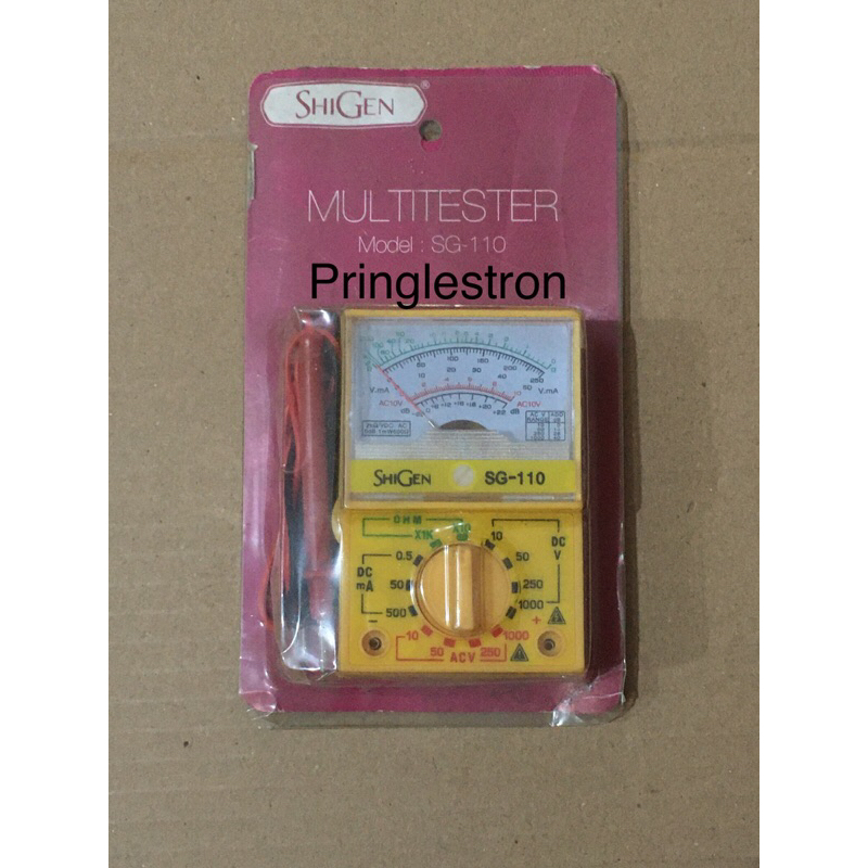 Tester Avometer Multitester Analog / Multitester Shigen / Multi Tester Murah