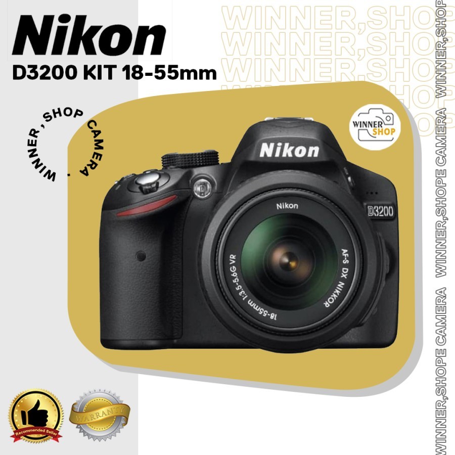 Kamera Nikon D3200 Kit AF-S 18-55mm Nikon DSLR D 3200