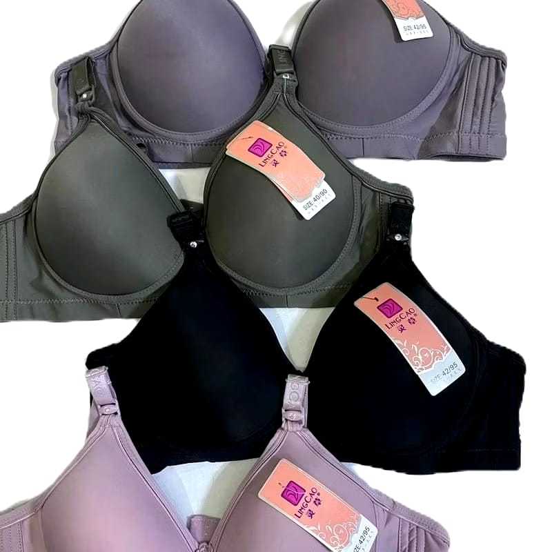 1PCS Bra BH B5 kait 3/ Bra Cantik BH JUMBO Tanpa Kawat / POLOS / B5 ROUMEI /B5 LINGCAO MIRIP
