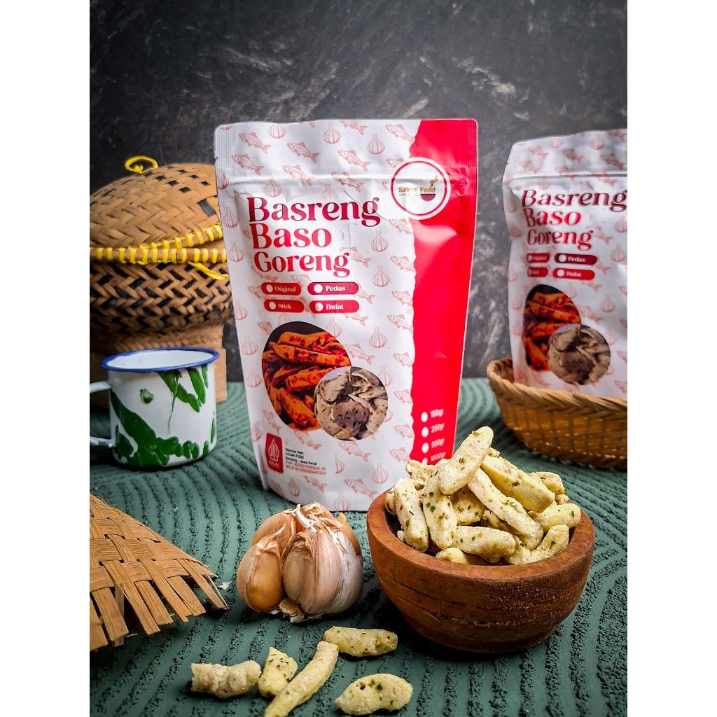 

Basreng stick original daun jeruk | Baso goreng original