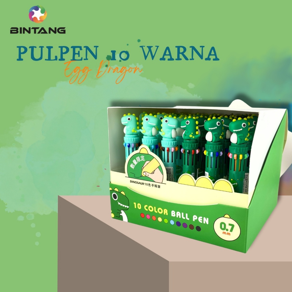 

PULPEN SEPULUH WARNA EGG DRAGON
